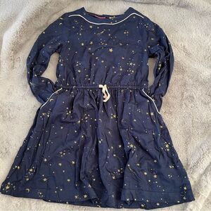Johnnie B girls size 9-10 stars and moon dress with pockets